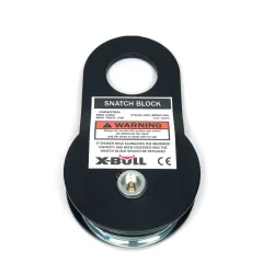 Zblocze linowe 8 ton do wyciagarki elektrycznej hydraulicznej samochodowej bloczek off-road X-bull