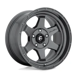 Felga aluminiowa D665 Shok Matte GUN Metal Fuel 17x9" ET: -12 5x127