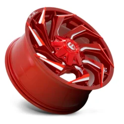 Felga aluminiowa D754 Reaction Candy RED Milled Fuel 20x10
