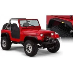 Poszerzenia błotników przód i tył Bushwacker Flat Style Wrangler YJ 87-96