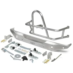Zderzak aluminiowy tył z mocowaniem na koło zapasowe GenRight Jeep Wrangler JL