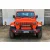 Zderzak przedni z kangurem, czerwone wstawki Jeep Wrangler JL, Gladiator JT