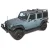 Zestaw 3 belek dachowych HD Rhino Rack ze wzmocnieniem Backbone Jeep Wrangler JK