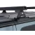 Zestaw 3 belek dachowych HD Rhino Rack ze wzmocnieniem Backbone Jeep Wrangler JK