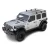Zestaw 3 belek dachowych Vortex ze wzmocnieniem Backbone Jeep Wrangler JL