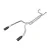 Układ wydechowy Vulcan Series 3 IN to 3-1/2 IN 304 Stainless Steel Cat-Back Exhaust System w/ Black Tip| RAM TRX | 6.2 V8 | 2021-2024