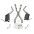 Układ wydechowy MACH Force-Xp 3 IN 304 Stainless Steel Cat-Back Exhaust System w/ Resonators | Jeep Grand Cherokee 6.2/6.4 V8 | 2012-2022