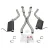 Układ wydechowy MACH Force-Xp 3 IN 304 Stainless Steel Cat-Back Exhaust System w/ Resonators | Jeep Grand Cherokee 6.2/6