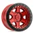 Felga aluminiowa Candy RED W/ Black Ring & Bolts Reno Black Rhino 17x9" 5x127 ET 0