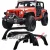 Nadkola szerokość przód 50 cm tył 32 cm Jeep Wrangler JK