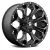 Felga aluminiowa D546 Assault Matte Black Milled Fuel 9x18" 5x127 / 5x114.3 ET:-12