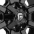 Felga aluminiowa D556 Coupler Matte Black/Double Dark Tint Fuel 5x127 / 5x114,3