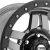 Felga aluminiowa D558 Anza Matte Gunmetal/Black Bead Ring Fuel