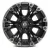 Felga aluminiowa D569 Vapor matte black/double dark tint Fuel 10x17
