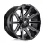 Felga aluminiowa D615 Contra Gloss Black Milled Fuel 18x9" ET: -12 5x114.3 5x127