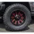 Felga aluminiowa D621 Hardline Gloss Black Red Tinted Clear Fuel 5x127 / 5x139,7 20