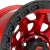 Felga aluminiowa D695 Covert Candy Red/Black Ring Fuel