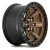 Felga aluminiowa D699 Kicker 6 Matte Bronze Black Bead Ring Fuel 17x9