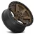 Felga aluminiowa D699 Kicker 6 Matte Bronze Black Bead Ring Fuel 17x9