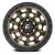 Felga aluminiowa D696 Covert Matte Bronze/Black Ring Fuel 18