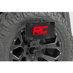 Relokacja mocowania tablicy rejestracyjnej - Jeep Wrangler JK